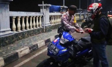 Dalam Rangka Antisipasi 3C dan Street Crime, Polsek Pebayuran Gelar Operasi Kejahatan jalanan