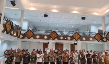 Polda Kalbar Hadiri Kegiatan Simulasi Pemungutan Suara Pilkada Serentak 2024