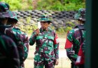 KOREM 121/ABW GELAR LATIHAN MENEMBAK SENJATA RINGAN JENIS PISTOL