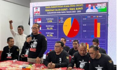 Klaim Menang di Pilkada Kubu Raya Paslon Jikir Tetap Tunggu Perhitungan Resmi KPU