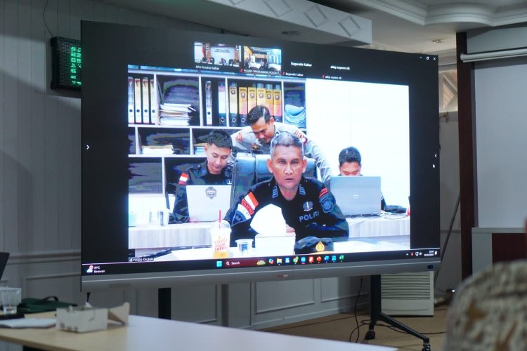 Polda Kalbar Hadiri Rakor Debat Cagub dan Cawagub Kedua di KPU Provinsi Kalimantan Barat