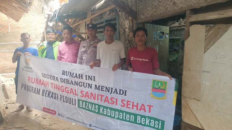 Warga Penerima Rutisae Ucapkan Terimakasih Kepada Baznas Kabupaten Bekasi