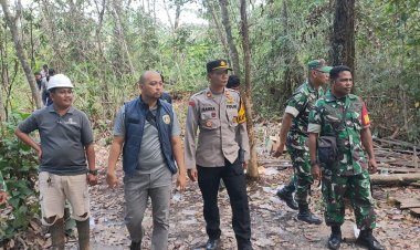 Polres Sintang Gelar Operasi Gabungan dengan TNI dalam Penindakan Praktik Judi Sabung Ayam