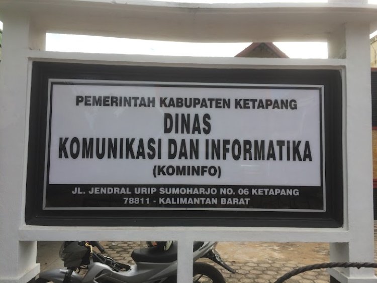APBD Rp 5 Miliar Diduga Bermasalah Diskominfo Ketapang Jadi Sorotan publik
