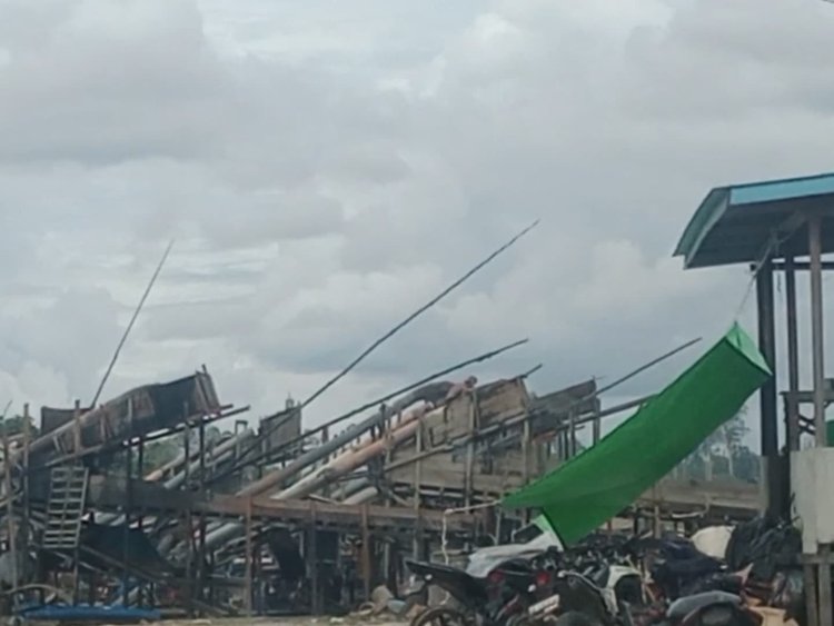 Lapor PK kapolda Aktivitas PETI di Desa Teluk Geruguk Semakin Marak Minta APH Bertindak Tegas