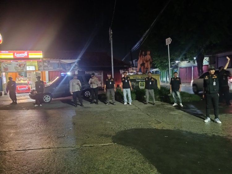 Polsek Tambelang Melaksanakan Oprasi Kejahatan Jalanan dan Patroli Biru Kewilayahan Dalam Antisipasi Tindak Kejahatan