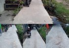 Wahh!!Sampai Saat Ini Proyek yang Diduga Mangkrak Belum Ada tindakan dari dinas maupun Pihak CV. Reva Kayla Putri