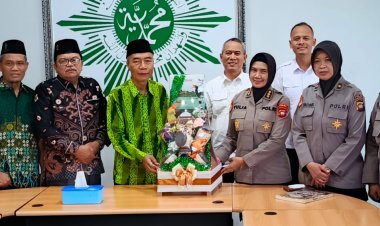 Perkuat Sinergi di Bulan Ramadhan Polda Kalbar Jalin Silaturahmi dengan PW Muhammadiyah Kalbar