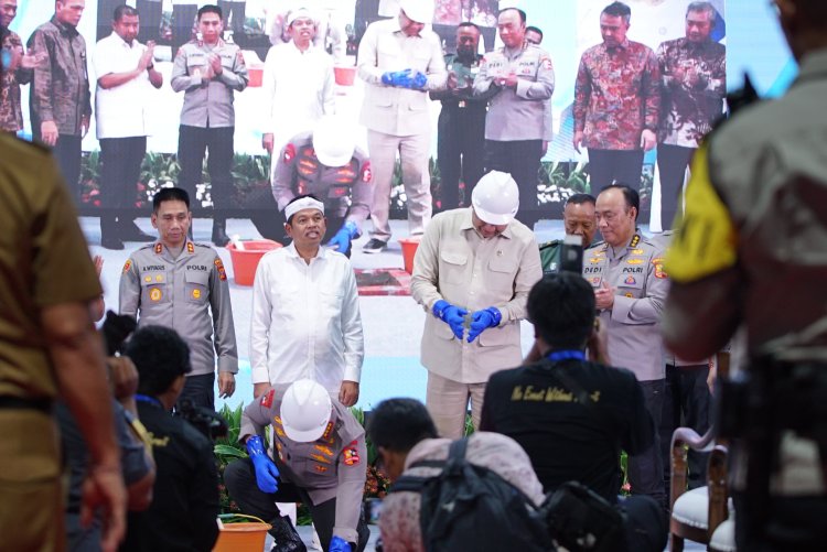 Groundbreaking Serentak Rumah Subsidi Polri Kapolri: Target 100.000 Rumah di 2025