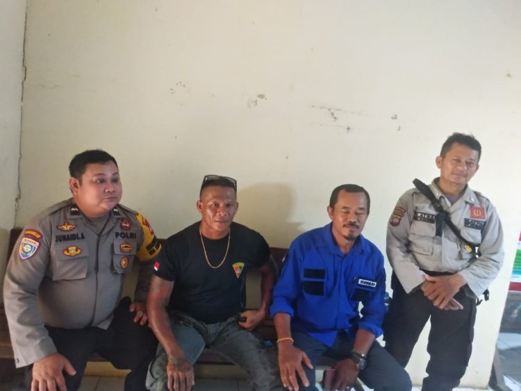 Jaga Keamanan Kebun, Bhabinkamtibmas Polsek Sebangki Himbau Satpam PT. ANI Tingkatkan Patroli