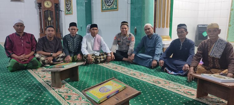 Lakukan Silaturahmi dengan Tokoh Agama dan Masyarakat guna Ciptakan Sitkamtibmas Kondusif di Bulan Ramadan.