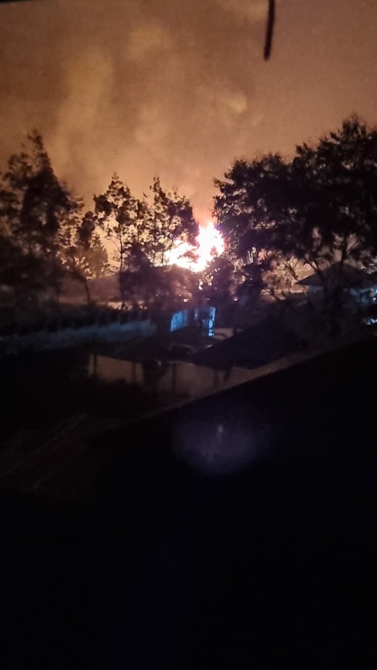 Polri Sigap Tanggapi Kebakaran di Puncak Jaya, Diduga Ada Unsur Kesengajaan