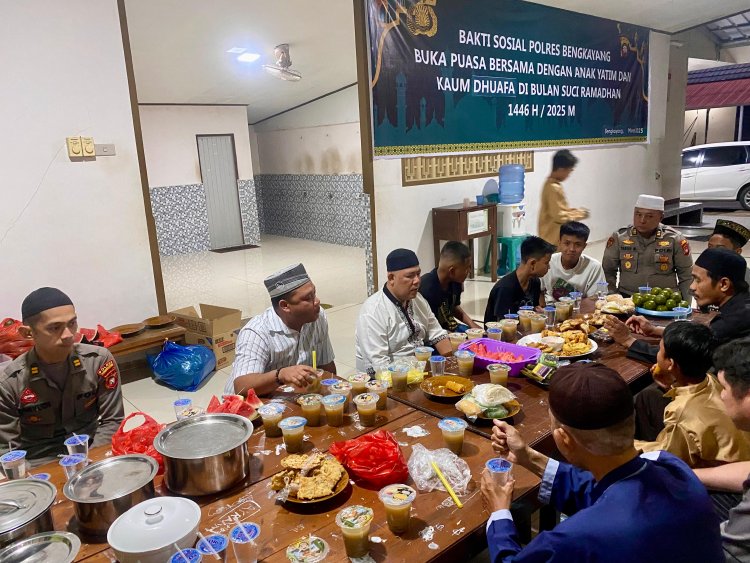 Ramadhan Penuh Berkah: Polres Bengkayang Berbagi Kebahagiaan dengan Anak Yatim dan Kaum Dhuafa