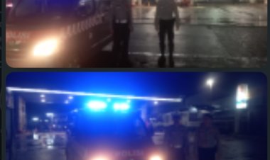 Sebagai Upaya Cegah Gangguan Kamtibmas di SPBU, Personil Polsek Serang Baru Laksanakan Patroli Preventif 