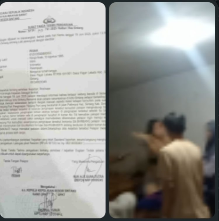 Kepergok Sedang Ngamar Bersama Selingkuhannya,Kades Lebata Di Laporkan Istri ke Polisi