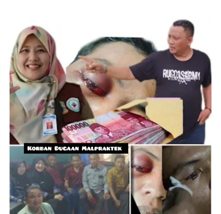 Ada Apa Nih...? Korban Dugaan Malpraktek di Iming - Imingin Sejumlah Bantun Uang Senilai 1,5 Juta,Oleh Direktur RSUD Cabangbungin