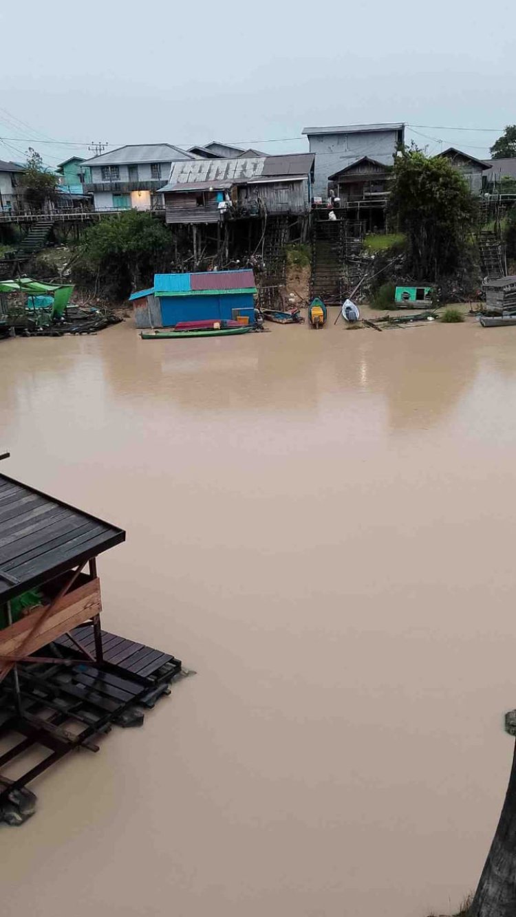Warga Sedih, Air Sungai Batang Suhaid Semakin Keruh Karena Marak Aktivitas PETI Yang Kebal Hukum
