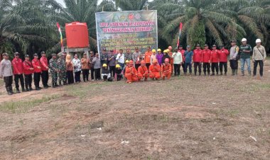 Tim Brigade Api.Apel Gabungan Kesiapsiagaan penanggulangan karhutla 