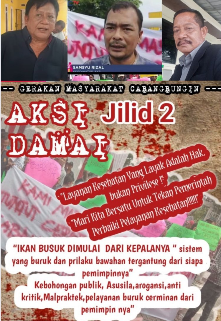 Masyarakat Cabangbungin : Rencana Aksi Damai Demo RSUD Jilid 2 Sedang Kami Kaji