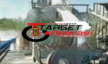 PETI Kembali Penuhi Sungai Batang Suhaid, APH Di Minta Bertindak Tegas.