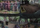 Kodim 1207/PTK Gelar Karya Bakti Bersama Banser di Desa Radak Batu dalam Rangka HUT TNI ke-80