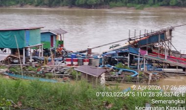 Tim Investigasi Turun Langsung Lanting Hanya Terparkir, Tidak Ada Aktivitas Tambang. Media Luar Daerah Dinilai Sajikan Berita Tidak Akurat