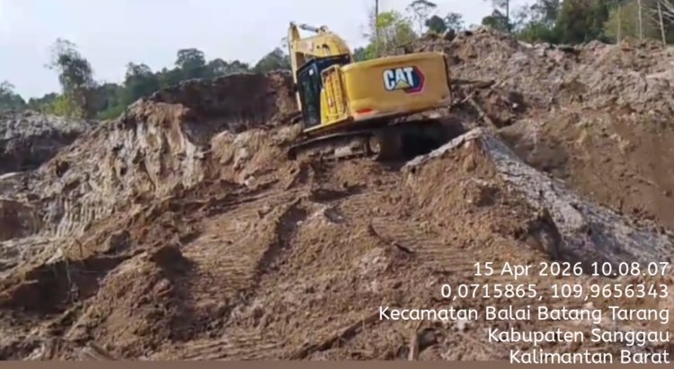 PETI Excavator di Semoncol Diduga Dilindungi “Orang Kuat”, APH Dinilai Tutup Mata