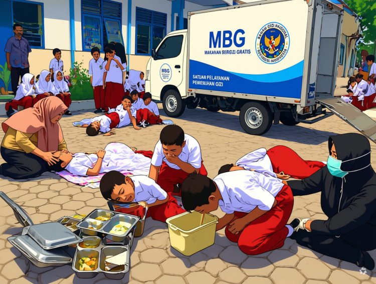 Skandal MBG Di Kubu Raya! 11 Siswa SD Diduga Keracunan, 6 Masuk Rumah Sakit Program“Bergizi” Berubah Jadi Ancaman?