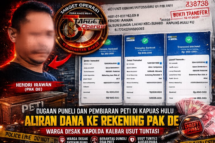 PETI di Suhaid Jadi Sorotan, Dugaan Pencemaran dan Lemahnya Penegakan Hukum Tuai Perhatian Publik