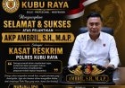 Ketua DPC LIN Kubu Raya Nurjali, S.Pd.I Ucapkan Selamat atas Pelantikan AKP Ambril sebagai Kasat Reskrim Polres Kubu Raya