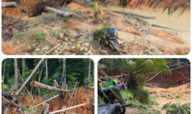Dugaan Aktivitas PETI Kembali Marak di Nanga Taman Sekadau, inisial KK kordinator lama kembali