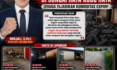 Ketua DPC LIN Kubu Raya Desak Polres Usut Tuntas Dugaan Arang Bakau untuk Komoditas Ekspor, Soroti Dugaan Perpindahan Barang