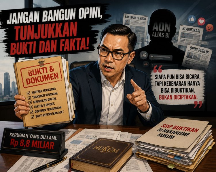 "Kalau Merasa Benar, Hadapi Saya!" Pengusaha Jakarta Tantang AON Alias BI Buka Fakta ke Publik