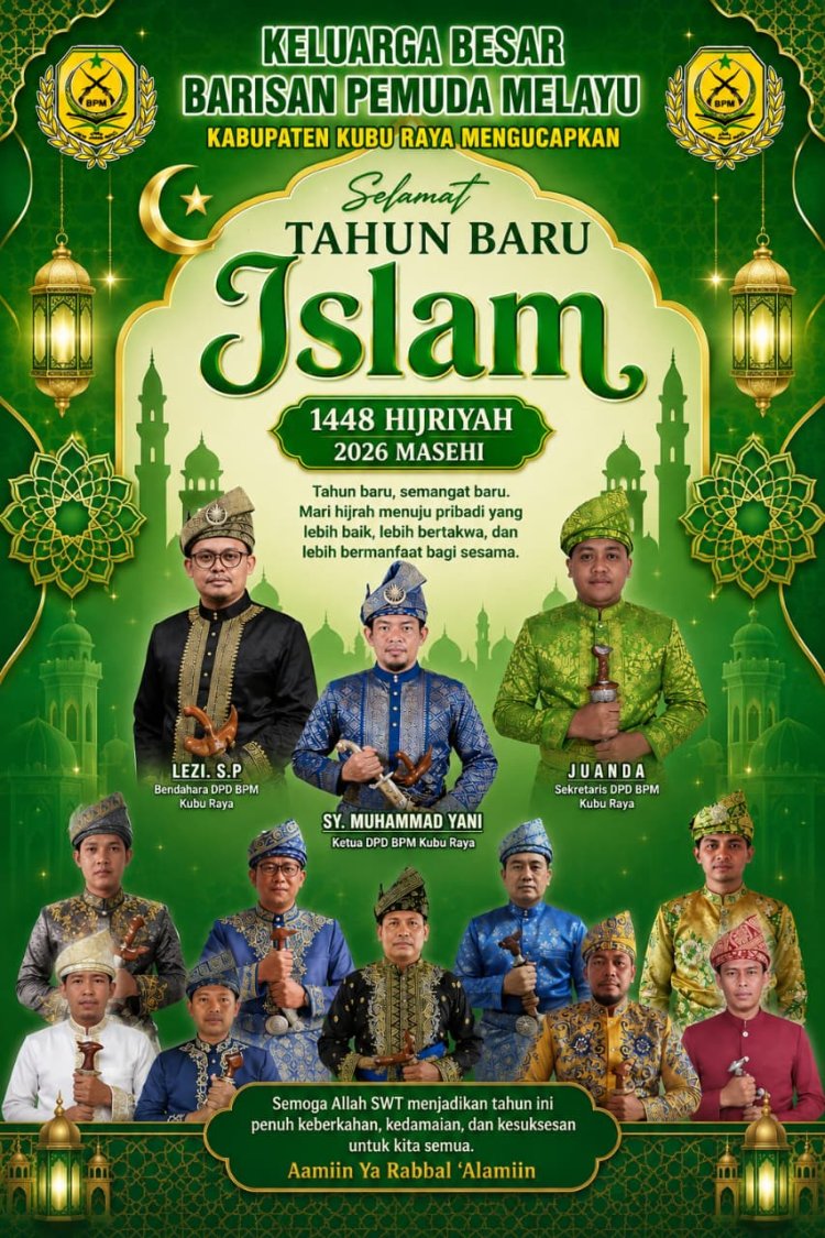 BARISAN PEMUDA MELAYU KUBU RAYA SAMBUT TAHUN BARU ISLAM 1448 HIJRIYAH DENGAN SEMANGAT HIJRAH DAN PERSATUAN